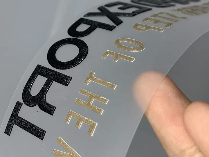 3D silicone heat-transfer logo label