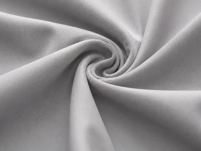 Silicone coated fabric swatch