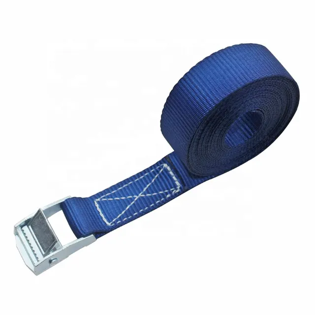 Metal cam buckle for compression strap