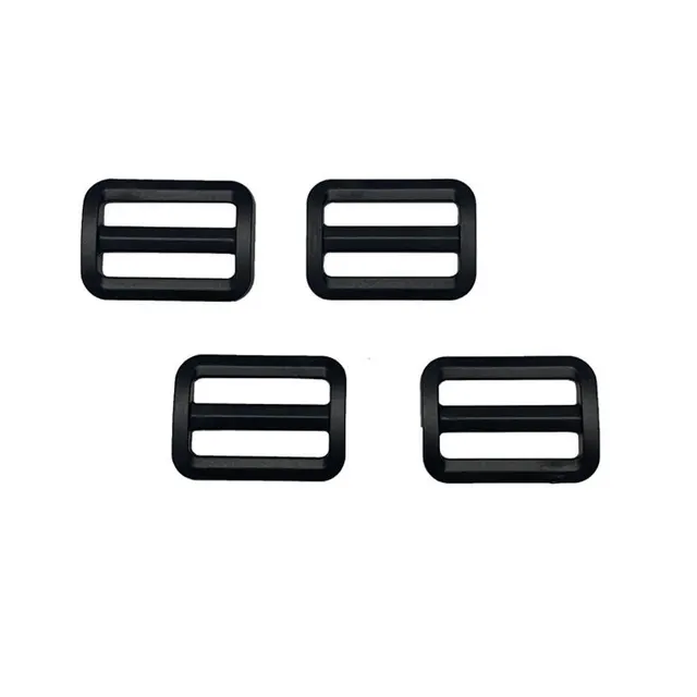 Ladder lock strap adjuster buckle