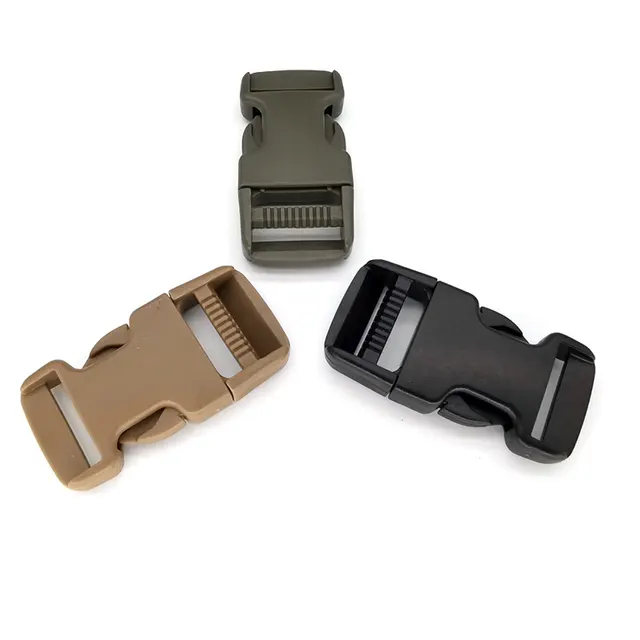 POM side release buckles for backpack straps