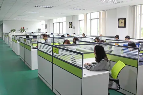Sales team reviewing an inquiry