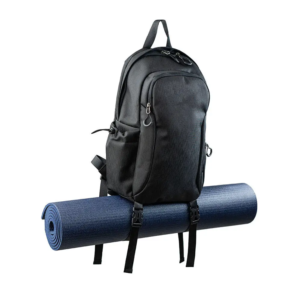 Yoga backpack with mat straps